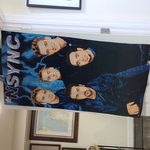 Rare *NSYNC Beach Towel